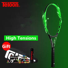 Teloon-raqueta de tenis de gama alta, NUZ-ADC de carbono completo para hombres y mujeres, traje de libras de alto para jugador profesional avanzado, K049SPA 2024 - compra barato