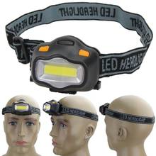 Outdoor Lighting Head Lamp 12 Mini COB LED Headlight for Camping Hiking Fishing Reading Activities White Light Flash Headlamp 2024 - buy cheap