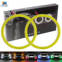 High Quality!! 16Pieces(8pairs) Auto Halo Rings COB 60MM Angel Eye COB Chips Car Headlight 60mm Car Angel Eyes Motorcycle White 2024 - buy cheap