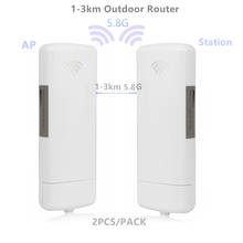 9344 9331Outdoor AP Router 1-3km Chipset WIFI Router WIFI Repeater CPE Long Range 300Mbps5.8G  AP Bridge Client Router repeater 2024 - compra barato