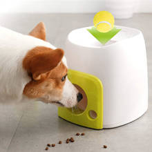 Lanzador de bolas automático para perro, juguete interactivo para lanzar bolas, máquina para lanzar recompensas 2024 - compra barato