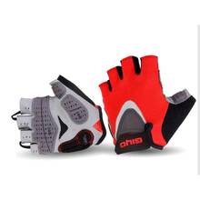 GIYO-guantes de ciclismo transpirables Unisex, de medio dedo, a prueba de golpes, para gimnasio y bicicleta de montaña, Verano 2024 - compra barato