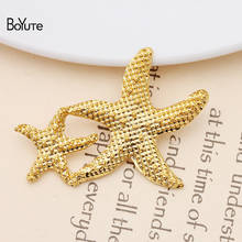 BoYuTe Wholesale (20 Pieces/Lot) Metal Alloy 42*30MM Starfish Materials Vintage Style Diy Hand Made Jewelry Accessories 2024 - buy cheap