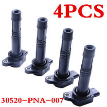 CAPQX 4PCS ignition coil pack Plug For CIVIC ACCORD,ODYSSEY RB1,CRV RD5 RD7 RE4,Stream,Integra,FRV,Element 1996-2011 2.0L 2.4L 2024 - buy cheap