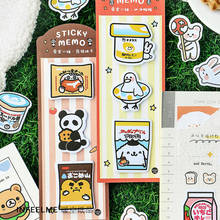 Kawaii Snacks Store Series Sticky Notes Daily DIY Memo Pad Cute Stationery Notepad Escolar Papelaria School Supply Gift 2024 - buy cheap