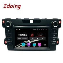 Idoing-Volante de coche 2Din con Android 10,0, compatible con Mazda CX-7, CX 7, CX7, reproductor de DVD, ocho núcleos, 4 GB + 32 GB, navegación GPS, IPS, WiFi, OBD2 2024 - compra barato