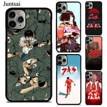 Funda de Anime japonés Akira para iPhone 12 Pro Max 13 mini XR X XS Max 11 Pro Max 5S 6S 8 7 Plus SE 2020 2024 - compra barato