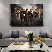 Moive Posters of Peaky Blinders Canvas Art Paintings On the Wall Art Pictures Peaky Blinders Canvas Prints Home Decor Cuadros 2024 - buy cheap