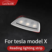 Reading light  for model tesla model x carbon/accessoires tesla x tesla model X door/carbon fiber exterior tesla car accessories 2024 - buy cheap