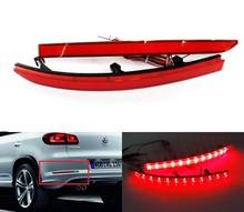 For VW Tiguan LED Car Rear Bumper Reflector Lens Stop Brake Lights Lamp 2007-2016 2008 2009 2010 2011 2012 2013 2014 2024 - buy cheap