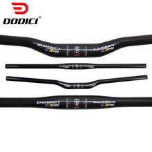 DODICI Pro 31.8mm Carbon Fiber Bicycle Handlebar Ultra Light MTB Road Bike Handle 3k Gloss 600mm 2024 - buy cheap