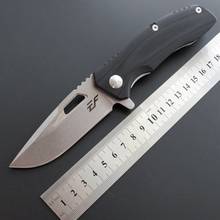 EF46 D2 Blade G10+steel Handle Tactical Hunting Camping EDC tool Folding Knife Tools Pocket Survival Knife gift knife 2024 - buy cheap