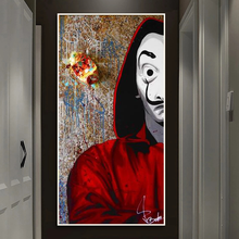 Pintura en lienzo de retrato de San Valentín Dalí, carteles e impresiones de pared, grafiti, imagen artística para sala de estar, decoración del hogar, Cuadros 2024 - compra barato