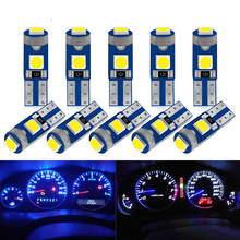 10Pcs T5 Led Bulb W3W Car dashboard light for Toyota Prius Levin Crown Avensis Previa FJ Cruiser Venza Sienna 2024 - buy cheap