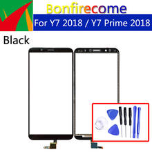 5.99" For Huawei Y7 2018 Touch Screen Digitizer Sensor Front Glass Panel For Y7 Prime 2018 Touchscreen LCD Glass Lens Panel 2024 - buy cheap