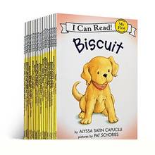 Libro de dibujo con puntos de lectura en inglés, libro de dibujo de manga, arte de audio, con 23 libros, I can read biscuit dog story 2024 - compra barato