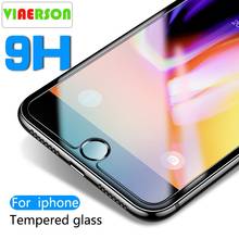 Protective tempered glass for iphone 6 7 6 6s 8 plus 11 pro XS max XR glass iphone 7 8 x screen protector glass on iphone 7 6S 8 2024 - buy cheap
