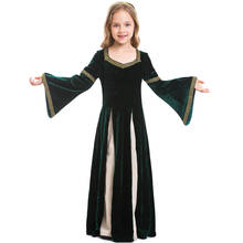 Umorden-vestido infantil renascentista, vestido medieval de princesa gótica, para meninas adolescentes, roupa de festa 2024 - compre barato