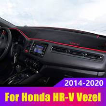 Cubierta para salpicadero de coche, accesorio para Panel de instrumentos de Honda HRV HR-V RU 2014-2016 2017 2018 2019 2020 2024 - compra barato