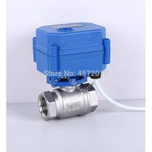 DN25 stainless steel Motorized Ball Valve 1 inch , DC5V 12V 24V AC220V Electrical Ball Valves 1" CR01 CR02 CR03 CR04 CR05 2024 - buy cheap