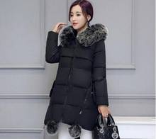 Maternity Winter Coats 2020 new Faux Fur Collar Hooded Down Parka Maternity Pregnant Thicken Warm Outwear Women Jackets & Coats 2024 - buy cheap