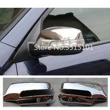 Car Decoration Back Rear View Rearview Side Door Mirror Cover Stick Trim Frame Molding 2pcs For Kia Sorento 2013 2014 2024 - buy cheap