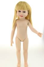45cm Full Body Vinyl bebe Reborn American Dolls real girl alive Silicone Baby Doll Toys for Children Christmas Gift 2024 - buy cheap