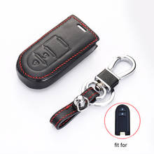 Leather Car Key Case holder For Daihatsu Tall M900S M910S Tanto LA600S LA610S Move Custom LA150S Pure LA700S LA710S 2024 - buy cheap