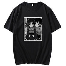 Anime t-shirt Horimiya Hori San To Miyamura Kun print T-shirt men Summer loose Casual T-shirt Fashion all-match T-shirt top men 2024 - buy cheap