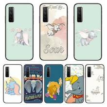 Дисней Дамбо чехол для телефона Huawei mate 40 30 10 20 40 8 9 Lite Z Pro черный Etui 3D Coque картина Hoesjes 5g черный 2024 - купить недорого