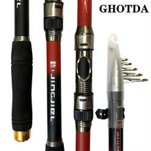 GHOTDA 2.1M 2.4M 2.7M 3.0M 3.6M Portable Telescopic Fishing Rod Carbon Fiber Fishing Pole Travel Sea Fishing Spinning Rod 2024 - buy cheap