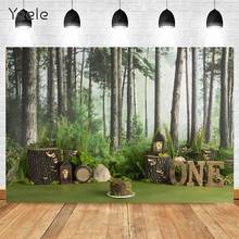 Yeele Baby Shower Backdrop Photocall Jungle Green Trees Interior Birthday Background Photos For Photography Studio Shoot Props 2024 - buy cheap