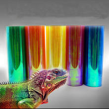 Carcardo-luz trasera con cambio de Color, tinte de vinilo, película camaleón, pegatina de linterna, 30cm X 8m, 1 rollo 2024 - compra barato