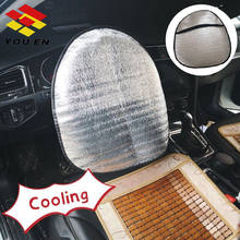 YOUEN Double Thicken Auto Car Steering Wheel Sun Shade Cover Heat-Resistence Sunshade Aluminum Foil Steering Cover Mat 2024 - buy cheap