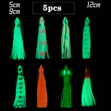 5pcs 5cm9cm11.5cm soft bait luminous chapter bait soft bait squid false bait banana fish catfish soft baits fishing lures 2024 - buy cheap