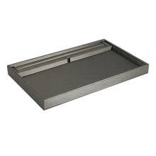 PU Jewelry Display Case Organizer Tray Box Storage Box Showcase Gray 2024 - buy cheap