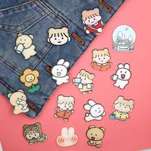 2021 Gifts New Coming Fashion Jewelry Brooch Cool Pin Cartoon Badge icon Brooches For Woman Clothes Accessories BR10 2024 - buy cheap