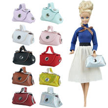 1 шт. кукла-сумка модная кожаная сумка для покупок лучший макияж сумка смешанный стиль платье Аксессуары Одежда для куклы Барби 2024 - купить недорого
