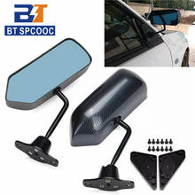 Car Sports Universal Car Rear Mirror Auto F1 Type Side Wing Pair Manual Adjustable Carbon Fiber Look Side View Mirror Kit 2024 - buy cheap