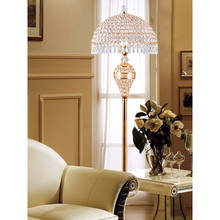 Luminária de mesa para quarto, sala de estar, quarto, sofá, lâmpada vertical, tela de cristal vermelho 2024 - compre barato