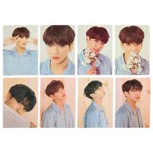 Grupos de Corea del Sur K-POP Bangtan Boys Album MAP OF THE SOUL 7 tarjetas de papel Lomo HD Photocard Suga Jungkook 4pc/7 unid/set/Set 2024 - compra barato