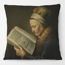 Dutch Netherlands Realism Baroque Oil Painting Portraits Art Cushion Cover Pillow Case For Home Hotel Sofa Decoration 2024 - buy cheap