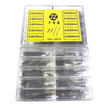 10 Size Watch Parts Capsa Pin Notched Tubes and Pins Set Assortment Whatch Band Clasp Tube Dia 1.2 10-28mm for Watchmaker 2024 - buy cheap