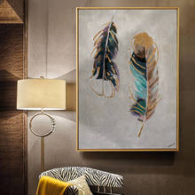 Pintura al óleo pintada a mano pintura decorativa la sala de estar moderna decoración de entrada de dormitorio escandinavo pinturas murales 2024 - compra barato