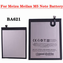 4000mAh BA621 For Meizu Meilan M5 Note Note5 Note 5 M621N / M621Q / M621H Smartphone Replacement Battery High Quality 2024 - buy cheap