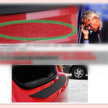 Car trunk bumper protection strip sticker for Skoda Octavia A2 A5 A7 Fabia Rapid Superb Yeti 2024 - buy cheap