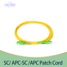 Cable de conexión de fibra óptica SC/ APC-SC /APC, diámetro simple de 2mm o 3mm, de modo único de 1M longitud de cable, 2M, 3M o acepta personalización 2024 - compra barato