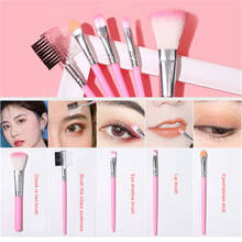 5Pcs Beauty Makeup Brushes Beauty Makeup Kit Eye Shadow Brush Blush Brushes For Makeup Brush Set Beauty Tool Cosmetics for Face 2024 - buy cheap