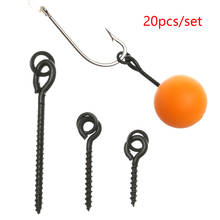 20 pçs/set 12mm/15mm/26mm Protable Pesca Da Carpa Boilie Chöd Parafuso com Anel Pop Up Peg Titular Da Pelota Isca Parar Equipamento Terminal 2024 - compre barato