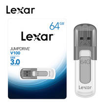 Original Lexar 128GB 64GB 32GB USB 3.0 flash drive U disk pen drive chiavetta usb Memory stick V100 2024 - buy cheap